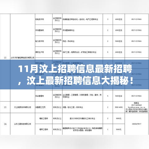 汶上开发区最新招工，汶上开发区最新招工信息及其影响